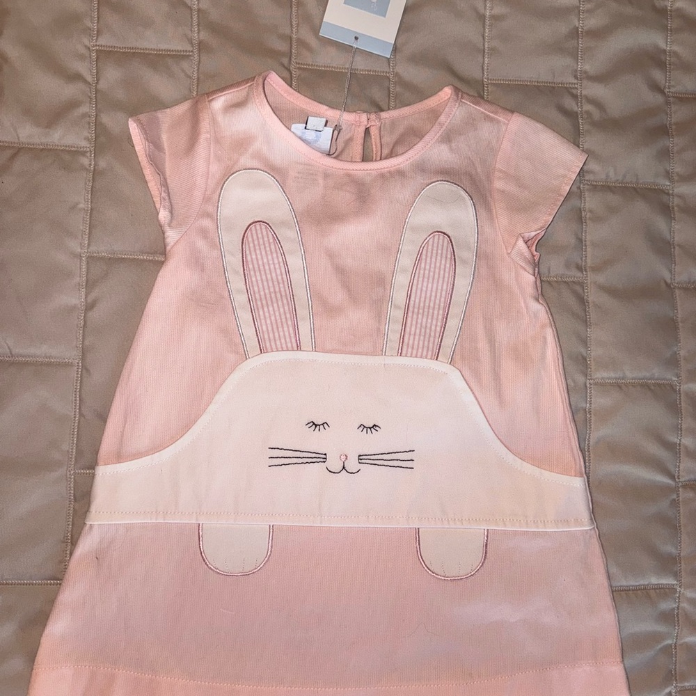 Pink Bunny Dress for Kids